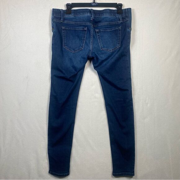 Isabel Maternity Skinny Entubado Pull On Denim Jeans Size 4/27R - Picture 2 of 10